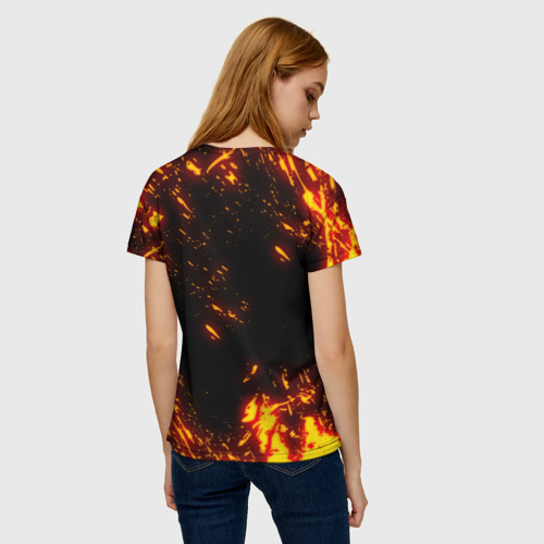 Женская футболка 3D с принтом FAIRY TAIL, вид сзади #2