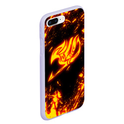 Чехол для iPhone 7Plus/8 Plus матовый Огненный символ Хвост Феи - фото 2