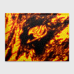 Обложка для студенческого билета Огненный символ Хвост Феи