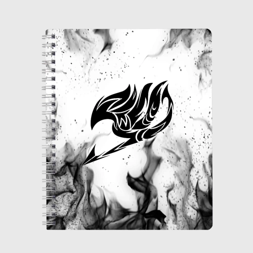 Тетрадь Хвост феи чёрный огонь fairy tail black fire