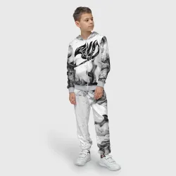 Детский костюм 3D Хвост феи чёрный огонь fairy tail black fire - фото 2