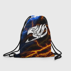 Рюкзак-мешок 3D Голубые молнии