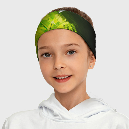 Повязка на голову 3D Хвост Феи зеленые мазки - фото 7