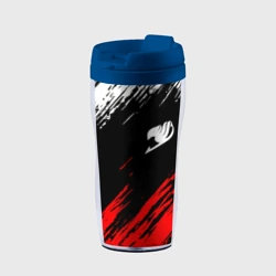 Термокружка-непроливайка Хвост феи белый лого