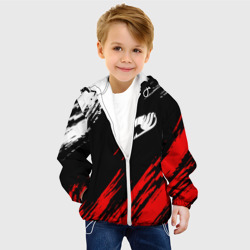 Детская куртка 3D Хвост феи белый лого - фото 2
