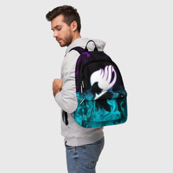 Рюкзак 3D Хвост Феи голубой и фиолетовый - фото 2