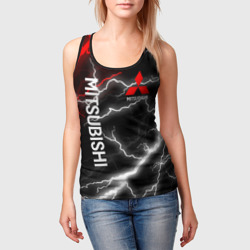 Женская майка 3D Mitsubishi sport - фото 2