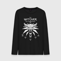 Мужской лонгслив хлопок Ведьмак the Witcher Геральт