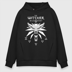 Мужское худи Oversize хлопок Ведьмак the Witcher Геральт