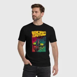 Мужская футболка хлопок Back to the Future - фото 2