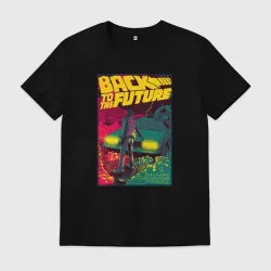 Мужская футболка хлопок Back to the Future