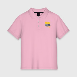 Женское поло хлопок Back to the Future