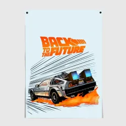 Постер Back to the Future