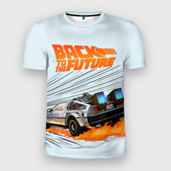 Мужская футболка 3D Slim Back to the Future