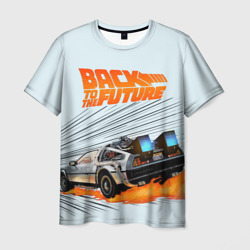 Мужская футболка 3D Back to the Future