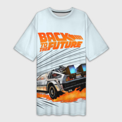 Платье-футболка 3D Back to the Future