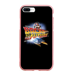 Чехол для iPhone 7Plus/8 Plus матовый Back to the Future