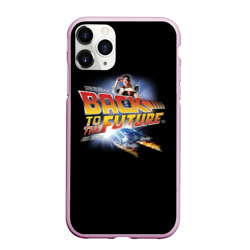 Чехол для iPhone 11 Pro Max матовый Back to the Future