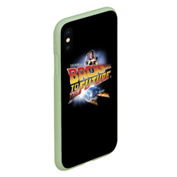 Чехол для iPhone XS Max матовый Back to the Future - фото 2