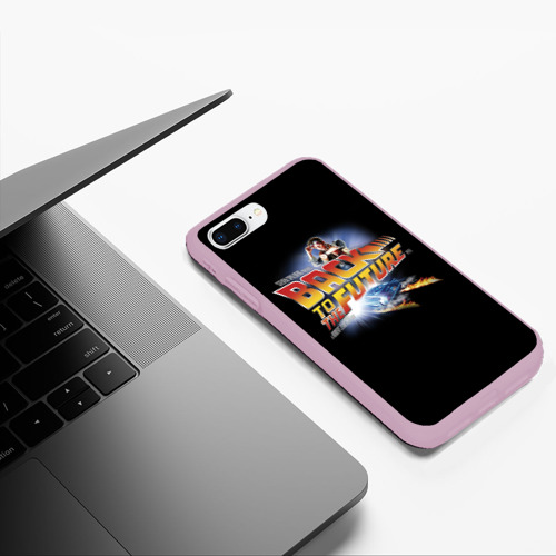 Чехол для iPhone 7Plus/8 Plus матовый Back to the Future - фото 5