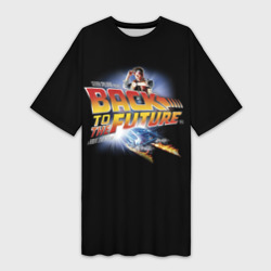 Платье-футболка 3D Back to the Future