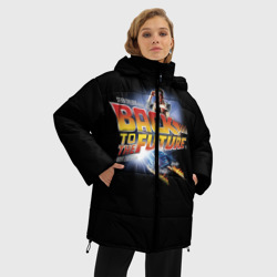 Женская зимняя куртка Oversize Back to the Future - фото 2