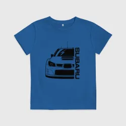 Детская футболка хлопок Subaru Субару Импреза