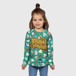 Детский лонгслив 3D Animal Crossing - фото 2
