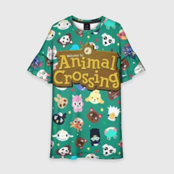 Детское платье 3D Animal Crossing
