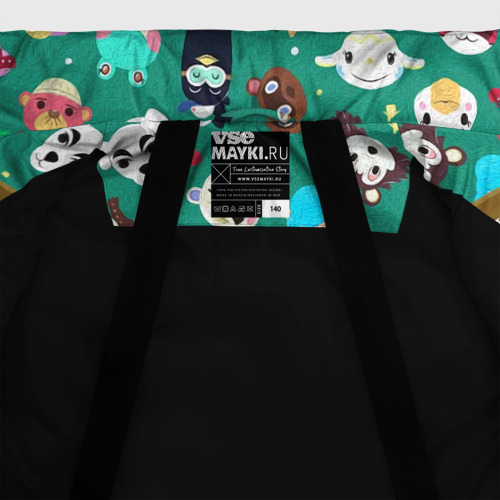 Зимняя куртка для мальчиков 3D Animal Crossing, цвет черный - фото 7
