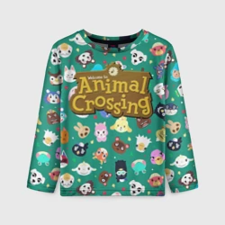 Детский лонгслив 3D Animal Crossing