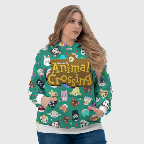 Женская толстовка 3D Animal Crossing, цвет 3D печать - фото 6