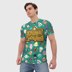 Мужская футболка 3D Animal Crossing - фото 2