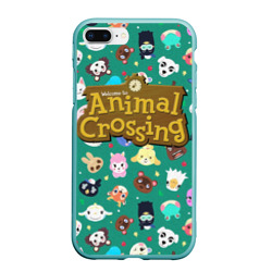 Чехол для iPhone 7Plus/8 Plus матовый Animal Crossing