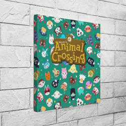 Холст квадратный Animal Crossing - фото 2