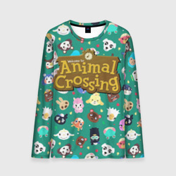 Мужской лонгслив 3D Animal Crossing