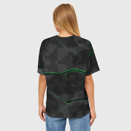 Женская футболка oversize 3D Skoda, цвет 3D печать - фото 4
