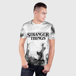 Мужская футболка 3D Slim Stranger things - фото 2