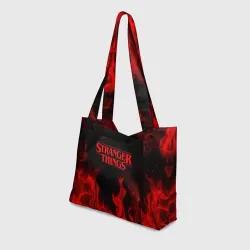 Пляжная сумка 3D Stranger things Очень странные дела - фото 2