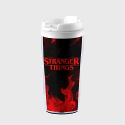 Термокружка-непроливайка Stranger things Очень странные дела