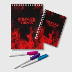 Блокнот Stranger things Очень странные дела