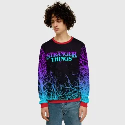 Мужской свитшот 3D Stranger things Очень странные дела - фото 2