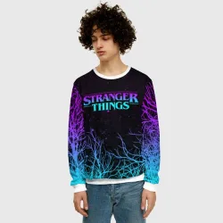 Мужской свитшот 3D Stranger things Очень странные дела - фото 2