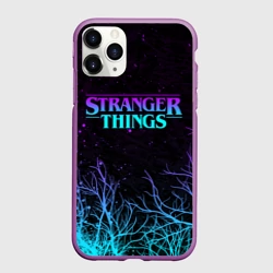 Чехол для iPhone 11 Pro матовый Stranger things Очень странные дела