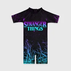 Детский купальный костюм 3D Stranger things Очень странные дела