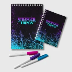 Блокнот Stranger things Очень странные дела