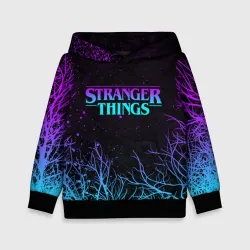 Детская толстовка 3D Stranger things Очень странные дела