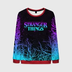 Мужской свитшот 3D Stranger things Очень странные дела