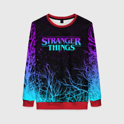 Женский свитшот 3D Stranger things Очень странные дела