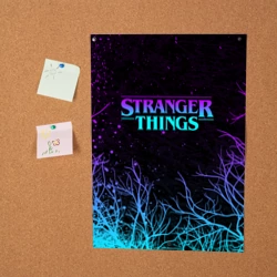 Постер Stranger things Очень странные дела - фото 2